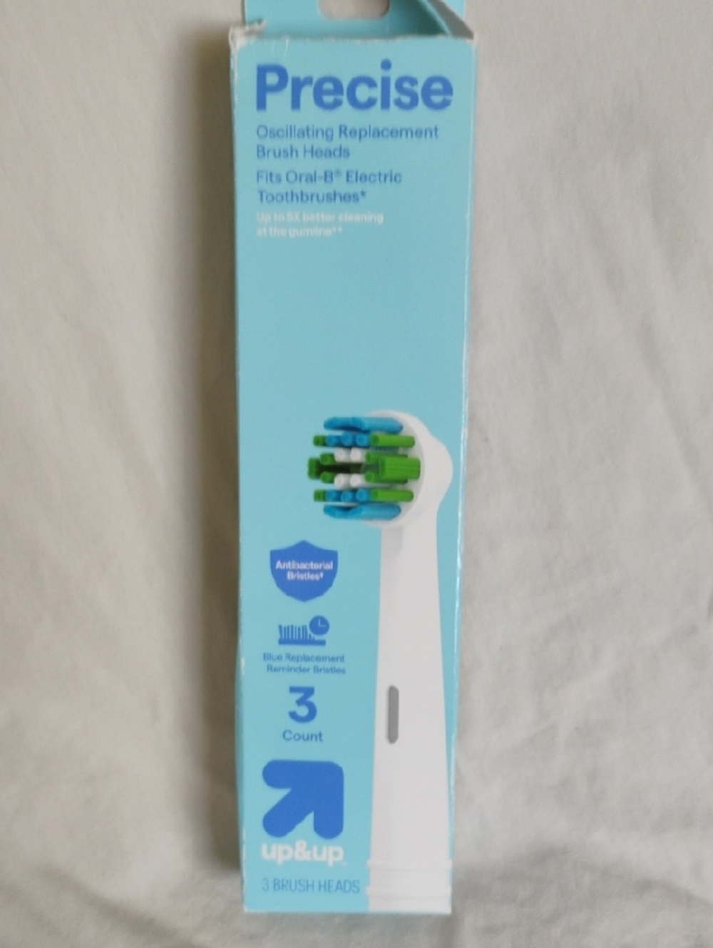 Precise Oral-B Replacement Electric Toothbrush Heads 3 Count